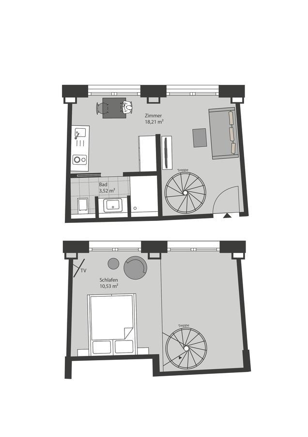 Ueberfluss Serviced-apartments Aparthotel
