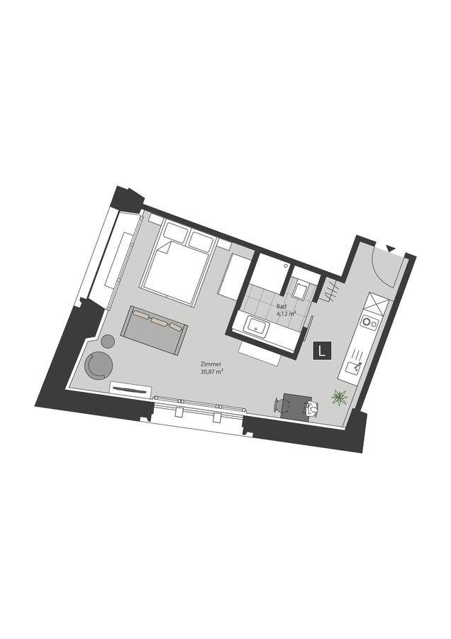 Ueberfluss Serviced-apartments Brema